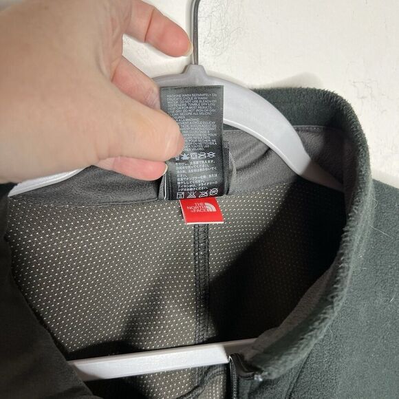 The North Face Jacket Mens Small Windwall Black Fleece Full Zip Outdoor Hiking‎ - Picture 4 of 14